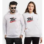 Tshirthane Mr Mrs Taç 2'li Sevgili Sweatshirt