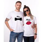 Tshirthane Mrpapyon Mrs 2'li Sevgili T-shirt