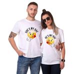 Tshirthane My Bae Smile Sevgili Kombinleri Tshirt Kombini, Kadın, 3XL-Tek Ürün Fiyatıdır, Kombin Yapmak İçin En Az 2 Adet Sepete Ekleyiniz