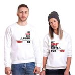 Tshirthane My Heart Only Beats For You Sevgili Kombinleri Sweatshirt Kombini, Kadın, M-Tek Ürün Fiyatıdır, Kombin Yapmak İçin En Az 2 Adet Sepete Ekleyiniz