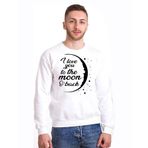Tshirthane My Sun Love Moon 2'li Sevgili Sweatshirt