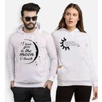 Tshirthane My Sun Love Moon Sevgili Kombinleri Kapüşonlu Kombini, Kadın, L-Tek Ürün Fiyatıdır, Kombin Yapmak İçin En Az 2 Adet Sepete Ekleyiniz