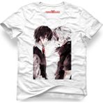 Tshirthane Naruto Kakashi Manga Anime Beyaz Erkek T-Shirt