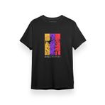 Tshirthane Neon Genesis Evangelion Colorful Siyah Erkek T-shirt
