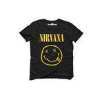 Tshirthane Nirvana Rock Metal Müzik Baskılı Dar Kesim Slim Fit Erkek T-Shirt