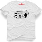 Tshirthane Nissan Skyline Beyaz Erkek T-Shirt - M
