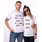 Tshirthane Nothing Makes Sense Sevgili Kombinleri Tshirt Kombini, Erkek, L-Tek Ürün Fiyatıdır, Kombin Yapmak İçin En Az 2 Adet Sepete Ekleyiniz