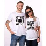 Tshirthane Nothing Sense We're Sevgili Kombinleri Tshirt Kombini, Erkek, 2XL-Tek Ürün Fiyatıdır, Kombin Yapmak İçin En Az 2 Adet Sepete Ekleyiniz