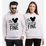 Tshirthane Oh You're So Fine Sevgili Kombinleri Kapüşonlu Kombini, Erkek, M-Tek Ürün Fiyatıdır, Kombin Yapmak İçin En Az 2 Adet Sepete Ekleyiniz