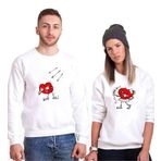 Tshirthane Ok Hedef Sevgili Kombinleri Sweatshirt Kombini, Kadın, L, N11PTTSV20SW312-Tek Ürün Fiyatıdır, Kombin Yapmak İçin En Az 2 Adet Sepete Ekleyiniz