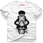 Tshirthane One Piece Monkey D. Luffy Manga Anime Siyah Erkek T-Shirt - XS