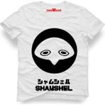 Tshirthane One Punch Man Evangelion shamshel Erkek T-Shirt - XXXL - Beyaz