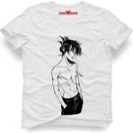 Tshirthane One Punch Man sonic Erkek T-Shirt - XXL - Beyaz