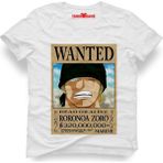 Tshirthane One Punch Man Wanted Erkek T-Shirt - XL - Beyaz