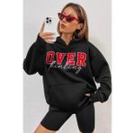 Tshirthane Over Thinking Baskılı Unisex Sweatshirt