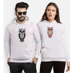 Tshirthane Owl Baykuş Sevgili Kombinleri Kapüşonlu Kombini, Kadın, XS, N11PTTSV20KP315-Tek Ürün Fiyatıdır, Kombin Yapmak İçin En Az 2 Adet Sepete Ekleyiniz