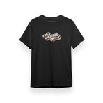 Tshirthane Ozark Rainbow Letter Siyah Kısa Kol Erkek T-shirt