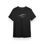 Tshirthane P17296S2767 Kısa Kol Siyah Erkek T-shirt