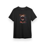 Tshirthane P17304S4462 Kaiju Siyah Kısa Kol Erkek T-shirt