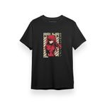 Tshirthane P17311S2479 Neon Genesis Evangelion Asuka Poster Siyah Erkek T-shirt