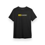 Tshirthane P17346S1623 I am Legend Logo Siyah Kısa Kol Erkek T-shirt
