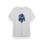 Tshirthane P17482S6069 Ghost in the Shell Anime Tachicoma Kısa Kol Erkek Beyaz T-shirt