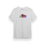 Tshirthane P17535S1988 Big Hero 6 Silhouettes Beyaz Erkek T-shirt