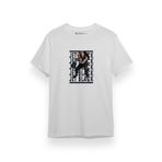 Tshirthane P17561S2672 Cowboy Bebop Action Anime Character Jet Black Beyaz Erkek T-shirt