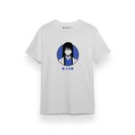 Tshirthane P17729S9012 Gintama Anime Kotaro Minimal Kısa Kol Erkek Beyaz T-shirt