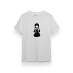 Tshirthane P17777S5107 Clannad Anime Furukawa Nagisa Minimalist Beyaz Erkek T-shirt