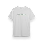Tshirthane P17808S2248 The Matrix Logo Beyaz Kısa Kol Erkek T-shirt