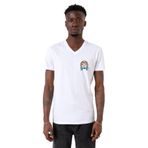 Tshirthane P18651S2935 Dragon Ball Z Anime Master Roshi Free Hugs Beyaz Erkek V Yaka Erkek T-shirt