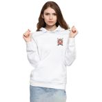 Tshirthane P18681S6954 Dragon Ball Z Anime Roshi Kame 3ip Kapüşonlu Kadın Beyaz Sweatshirt