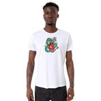 Tshirthane P18739S998 Bisiklet Yaka Beyaz Erkek T-shirt
