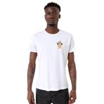 Tshirthane P19074S5525 Bisiklet Yaka Beyaz Erkek T-shirt