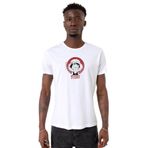 Tshirthane P19305S8519 Bisiklet Yaka Beyaz Erkek T-shirt