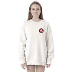 Tshirthane P19321S7412 One Piece Anime Ninja Org. N.S 2ip Kadın Beyaz Sweatshirt