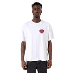 Tshirthane P19360S2037 Oversize Beyaz Erkek T-shirt