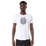 Tshirthane P19461S3575 Bisiklet Yaka Beyaz Erkek T-shirt
