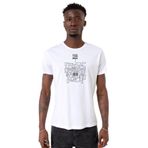 Tshirthane P19543S4478 Bisiklet Yaka Beyaz Erkek T-shirt