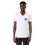Tshirthane P19602S6616 V Yaka Beyaz Erkek T-shirt