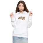 Tshirthane P19615S5511 Rick and Morty Get Schwifty Beyaz 3ip Kapüşonlu Kadın Sweatshirt
