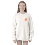 Tshirthane P19626S5283 Rick and Morty Vindicators Beyaz 2ip Kadın Sweatshirt
