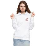 Tshirthane P19983S6276 Top Gun Maverick Ghostrider Beyaz 3ip Kapüşonlu Kadın Sweatshirt