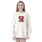 Tshirthane P20198S4871 Be Mine Michael Myer Beyaz Kadın Kapüşonlu Sweatshirt