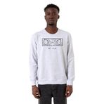 Tshirthane P20796S9624 Demon Slayer Anime Inosuke Hashibira Eyes Karmelanj 2ip Erkek Sweatshirt