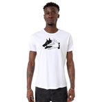 Tshirthane P21651S6393 Bisiklet Yaka Beyaz Erkek T-shirt
