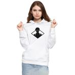 Tshirthane P21760S7659 Jujutsu Kaisen Anime Sukuna White Head 3ip Kapşonlu Kadın Beyaz Sweatshirt