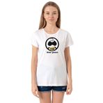 Tshirthane P21804S6971 Bisiklet Yaka Beyaz Kadın T-shirt