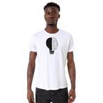 Tshirthane P21847S1944 Bisiklet Yaka Beyaz Erkek T-shirt